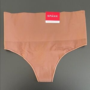 SPANX High-Waisted Shaping Briefs in chestnut brown BRAND NEW